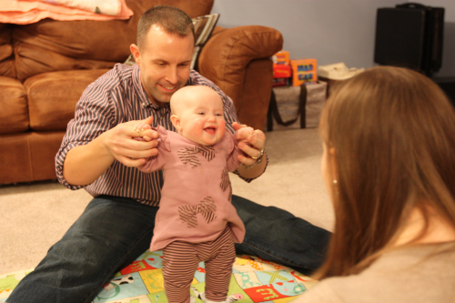 Jen Baumgartel opted for in-vitro fertilization after learning for a Counsyl test that she and her husband were carriers for the severest form of Smith-Lemli-Opitz syndrome.