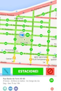 Park and check in