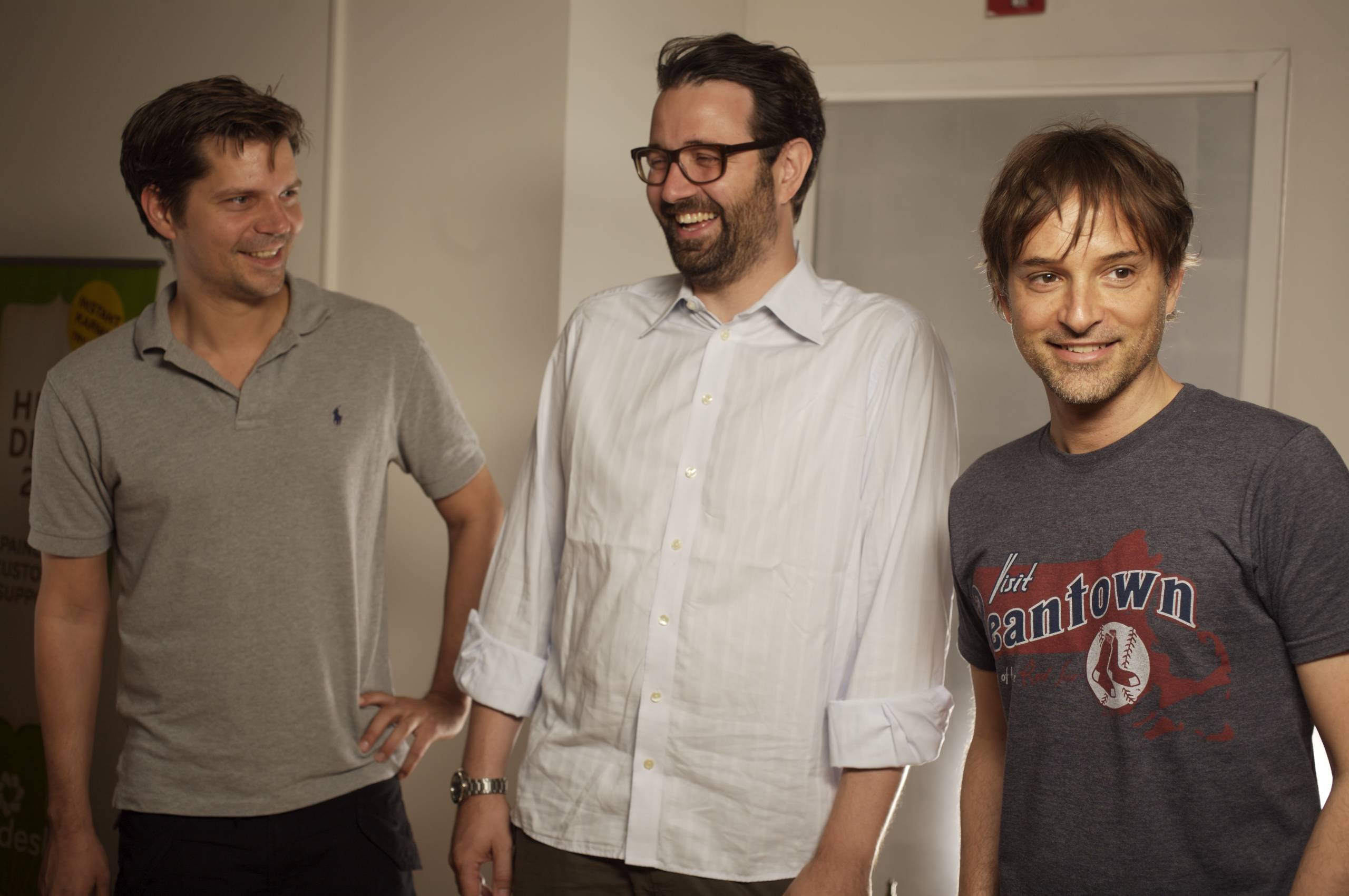 Primdahl, Svane, and Aghassipour (l-r) when they first moved to the U.S. in 2009.