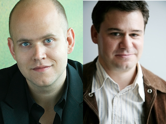 Daniel Ek And Jim Lucchese