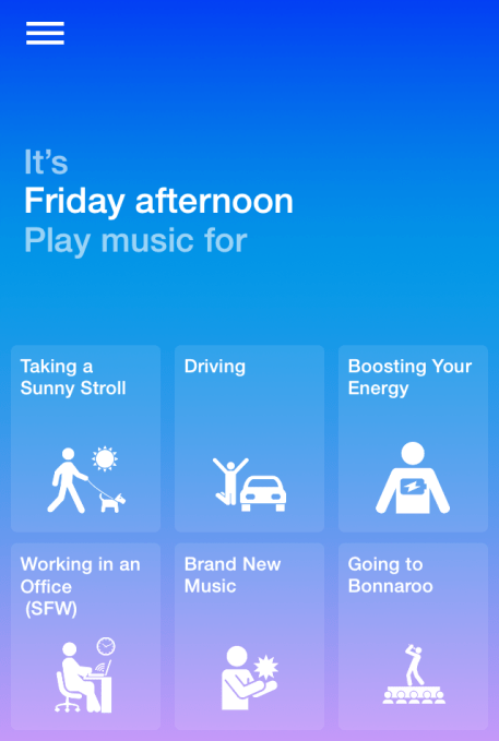 Songza Music Concierge