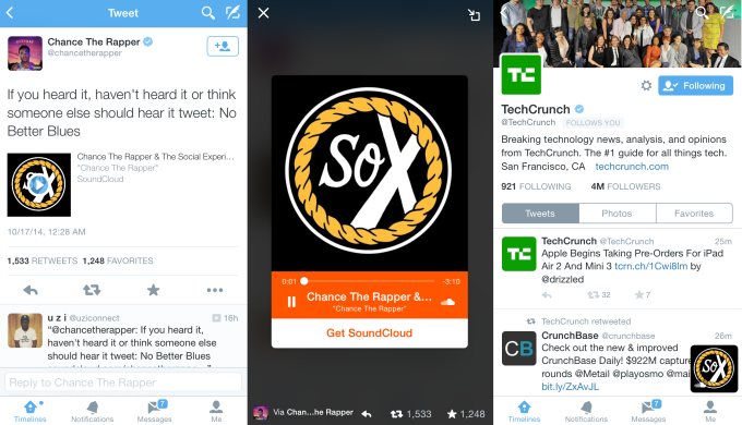 Twitter Audio Card