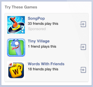 Facebook's first app install ads were ugly and vague, but proved developers would pay it for downloads