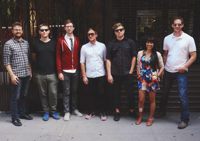 Of the original Ultravisual team, only Jenn de la Vega (2nd from right) is staying with Flipboard.