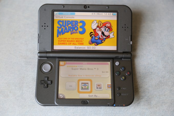 New Nintendo 3DS Virtual Console