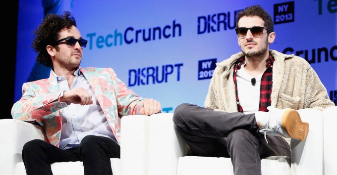 Genius' remaining founders, Tom Lehman and Ilan Zechory (from left)