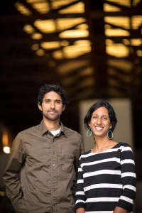 Rickshaw founders Divya Bhat and Gautam Jayaraman