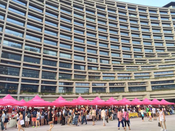 A recent Pinkoi weekend market in Taipei