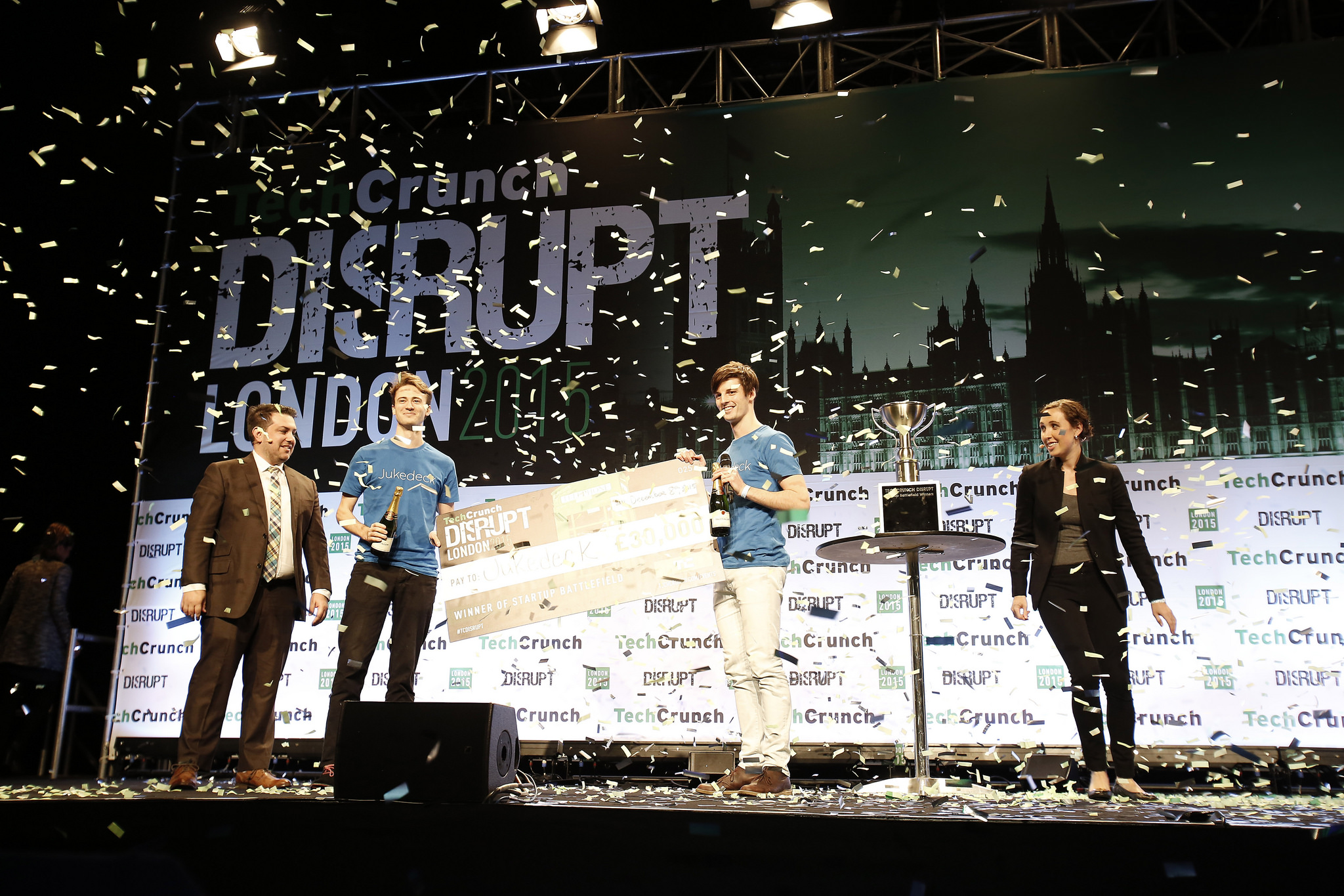 Jukedeck Startup Battlefield Disrupt London 2015