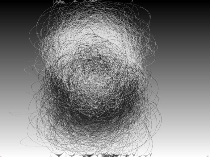 Mark Napier, Black and White, generative art ( 2003)