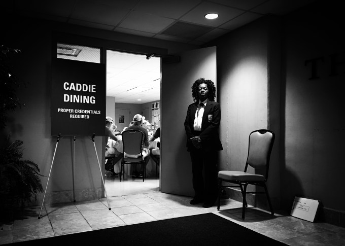 PONTE VEDRA BEACH, FL - MAY 13: The private caddie dining room in the clubhouse during the second round of THE PLAYERS Championship on THE PLAYERS Stadium Course at TPC Sawgrass on May 13, 2016. (©2016 Brad Mangin/PGA TOUR)
