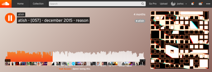 SoundCloud Visualization