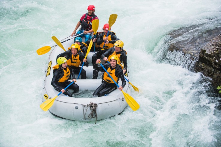 Running a startup not extreme enough for you? OK, then, let's hurtle ourselves down a river floating on a sliver of rubber - Photo by Dan Taylor/Heisenberg Media.