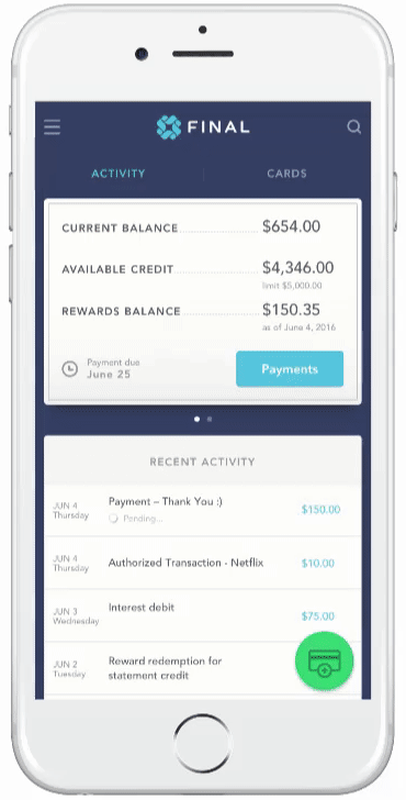 Creating a merchant-locked virtual credit card.