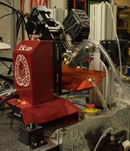 3Scan's robotic, high throughput microscope at work analyzing tissue samples.