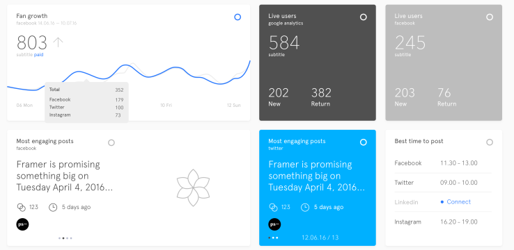 The dashboard in crystal is scrumptious and looks even better with the animations.