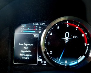 2016 Lexus GS-F Dash
