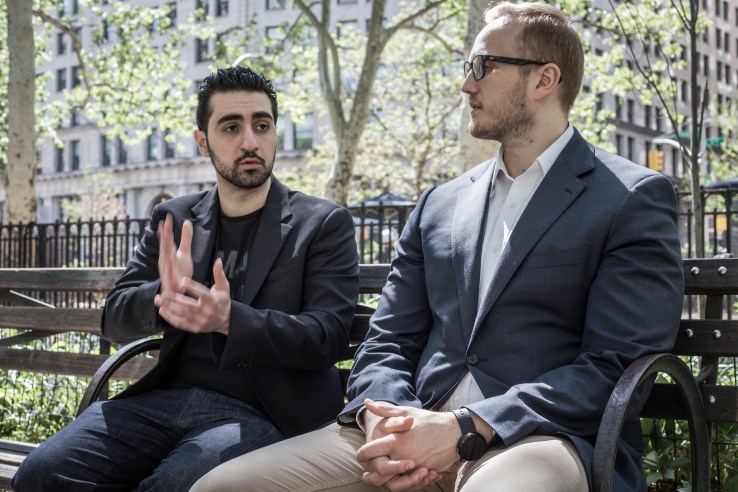 HYPR cofounders, CEO George Avetisov and CTO Bojan Simic.