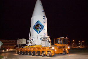 One of Orbital ATK's Cygnus spacecraft that flew on top of an Atlas rocket / Image courtesy of NASA