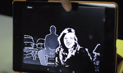 OxSight layers different Prisma-esc modes and that can be adjusted using hand controls.