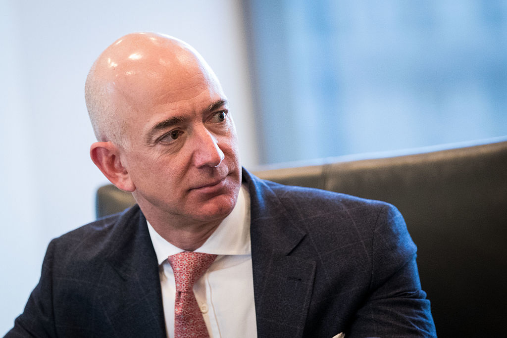 Jeff Bezoz, CEO of Amazon.