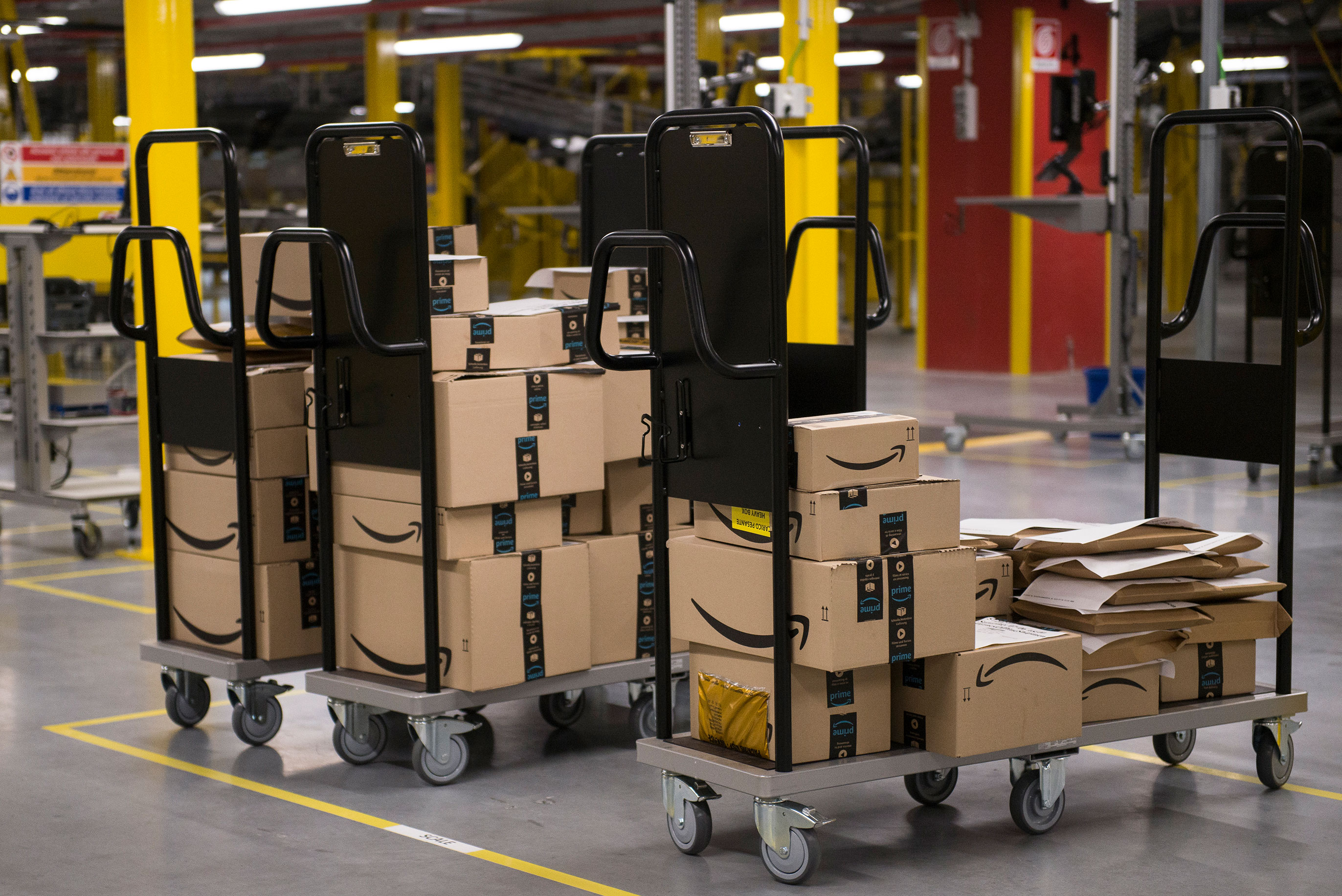 Amazon Logistic Center In Turin GettyImages 1161005963