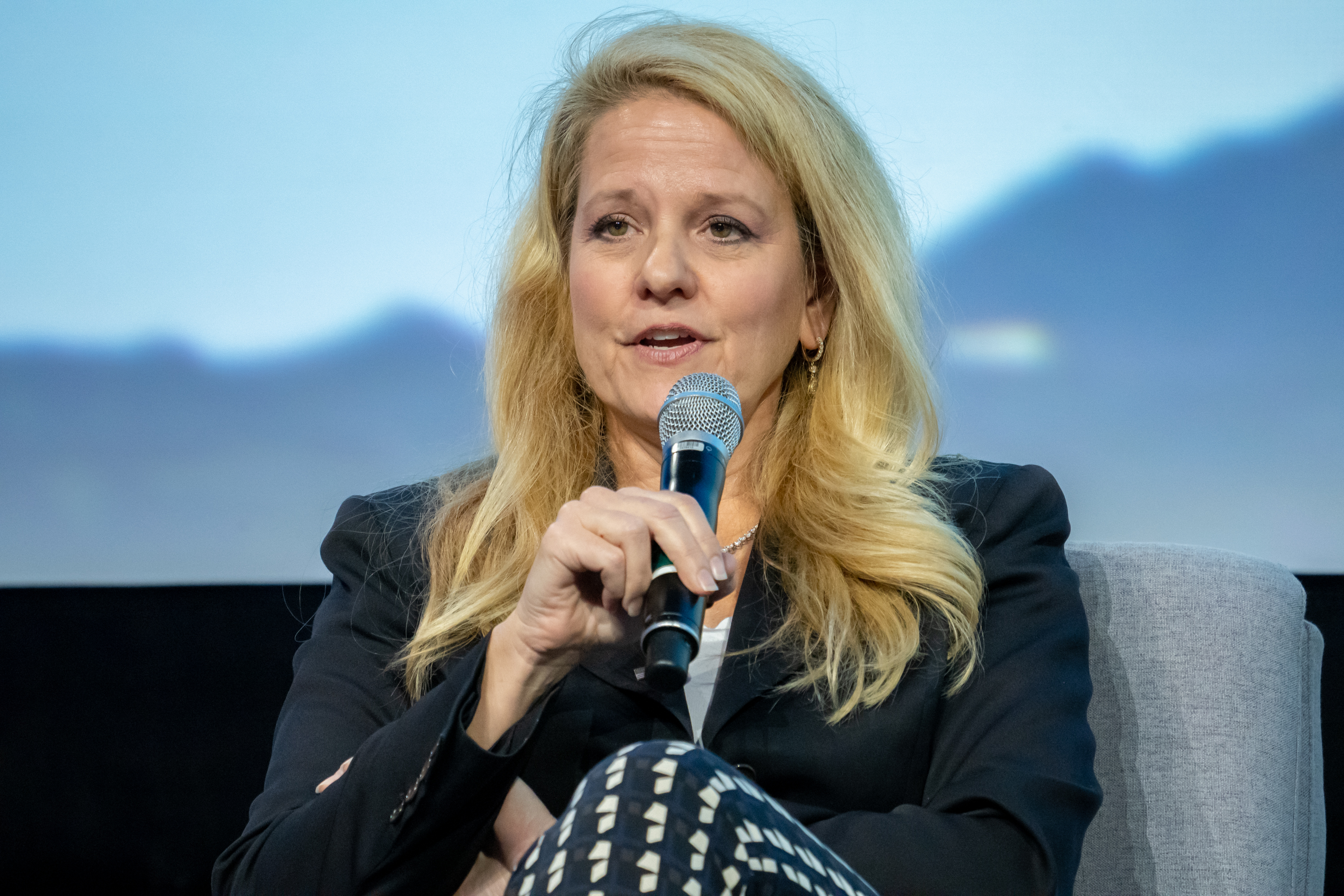 Gwynne Shotwell IAC 2019 SpaceX President and COO Gwynne Shotwell at IAC 2019