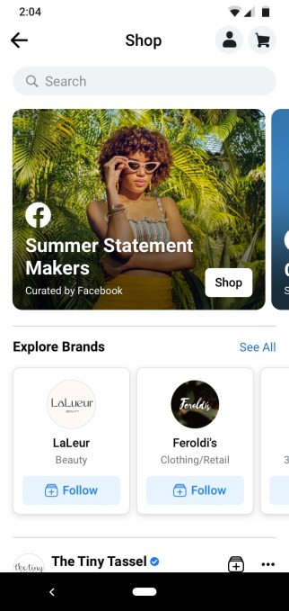 Facebook Shop