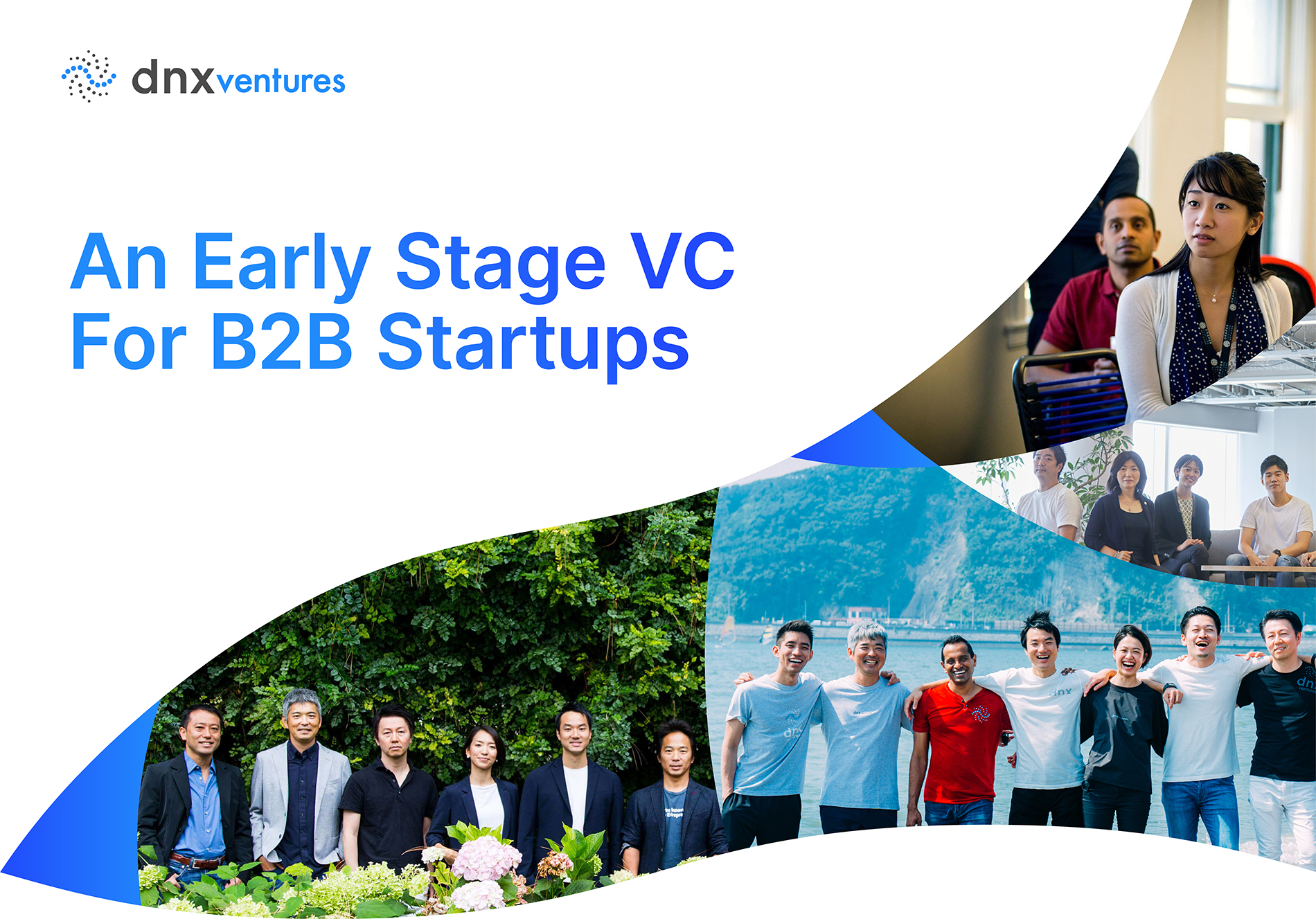 A graphic featuring DNX Ventures' team members
